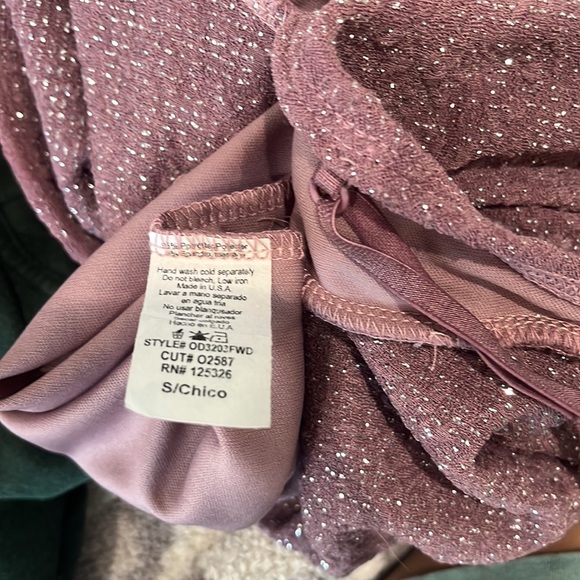 Purple formal dress - Picture 4 of 4